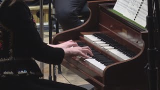 Ewa Mrowca plays Francis Poulenc  Concert Champêtre for harpsichord and orchestra [upl. by Nerrat]