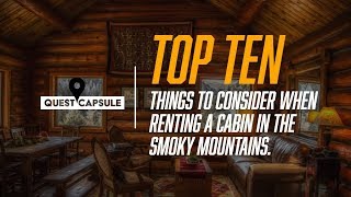 Cabin Rentals in Gatlinburg Pigeon Forge Smoky Mountains  Top 10 Tips [upl. by Edik]