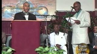 Pastor Gino Jennings Truth of God Broadcast 10001001 Philadelphia PA [upl. by Ariamat]