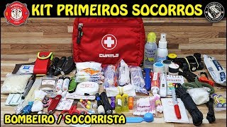 KIT DE PRIMEIROS SOCORROS COMPLETO DE UM BOMBEIRO  AVANÃ‡ADO [upl. by Yerffoeg]