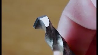 How to Sharpen a Drill Bit Quickly and Easily [upl. by Keffer]