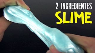 SLIME CON SOLO 2 INGREDIENTES [upl. by Neelloj]