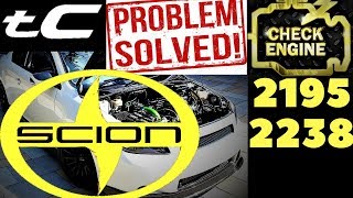 Scion tC P2195 P2238 Oxygen Sensor BAD heater  MIL SOLVED [upl. by Deery]