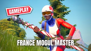 MOGUL MASTER FRANCE Skin Gameplay in Fortnite  Fortnite Season 5 [upl. by Horlacher508]