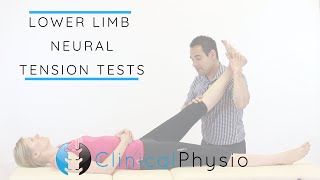 Lower Limb Tension Tests  Clinical Physio [upl. by Ninerb]