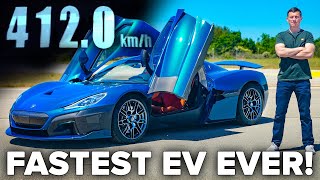 Rimac Nevera review Worlds fastest EV with 258mph top speed [upl. by Eat]