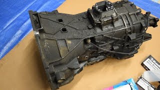 1988 F150 49L Manual Transmission Removal ZF S542 [upl. by Etessil]