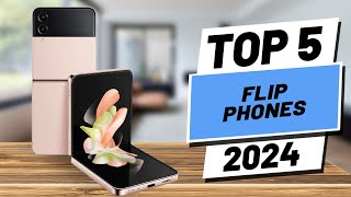 Top 5 BEST Flip Phones in 2024 [upl. by Yrrej]