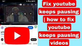 youtube keeps pausing  how to fix youtube keeps pausing videos [upl. by Aimej777]