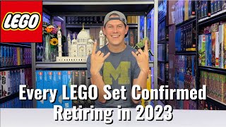 Every LEGO Set Confirmed Retiring in 2023 [upl. by Kizzie882]