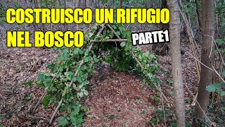 COSTRUISCO UN RIFUGIO NEL BOSCO  EP1 [upl. by Osyth]