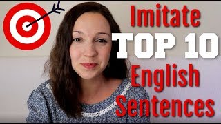 How to Pronounce TOP 10 English Sentences [upl. by Eagle]