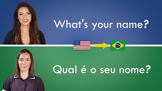 Portuguese Conversation for Beginners  BR Portuguese [upl. by Caputo]