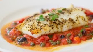 Beths 15Minute Cod Provencal  REAL TIME RECIPE [upl. by Elisabet]