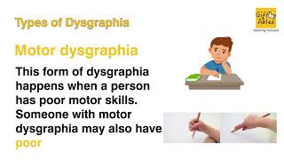 Dysgraphia [upl. by Leur269]