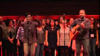 quotBecause The Nightquot  ChoirChoirChoir  TEDxToronto [upl. by Danialah]