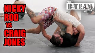 Craig Jones vs Nicky Rod Full Round  BTeam Training [upl. by Hayyifas]