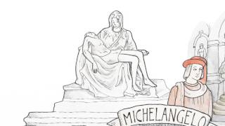 Michelangelo  Illustrating History [upl. by Selima921]