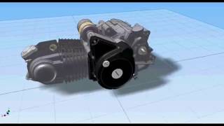 Honda wave 125 engine How it works [upl. by Ydorb]