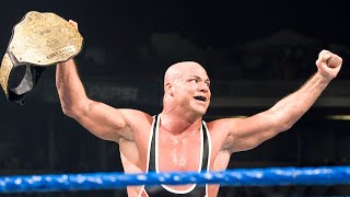 Kurt Angles six World Championship victories WWE Milestones [upl. by Anevad]