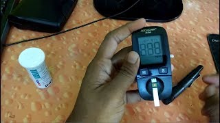 AccuChek Active Blood Sugar Testing Machine With New Technology [upl. by Borgeson]