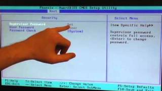 HowTo  Setup Boot Password [upl. by Chicoine]