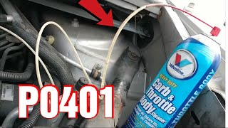 Clean EGR Ports Easy Tip P0401 Insufficient Flow [upl. by Alameda]