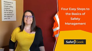 Four Easy Steps to the Basics of Safety Management [upl. by Nohj55]