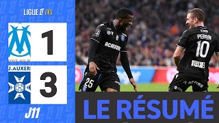 Olympique de Marseille  AJ Auxerre  13  Le Résumé  Ligue 1 202425 [upl. by Landau]