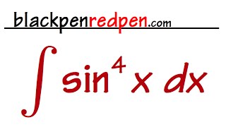 Integral of sin4x [upl. by Manus]