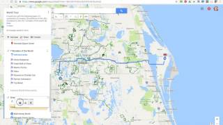 Google My Maps Adding Navigational Directions [upl. by Aicaca]