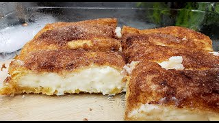 SOPAPILLA CHEESECAKE  Crescent Roll Dessert Recipe  Bake With Me [upl. by Nocaj974]