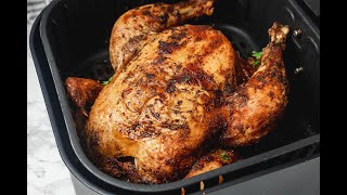 Air Fryer Whole Chicken [upl. by Htenek]