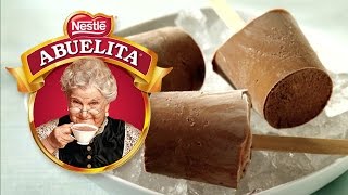 PALETAS HELADAS DE CHOCOLATE ABUELITA  ALE DE NAVA [upl. by Pagas]