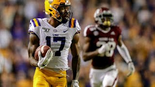 LSU WR Racey McMath Highlights  All Snaps From The 2019 Season [upl. by Lledo277]