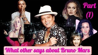 Bruno Mars What others say about Bruno Mars  Part 1 [upl. by Aurelius646]