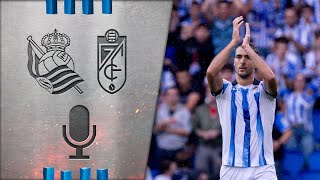 POSTPARTIDO  Imanol  Merino quotSatisfechosquot  Real Sociedad 53 Granada CF [upl. by Nirehs812]