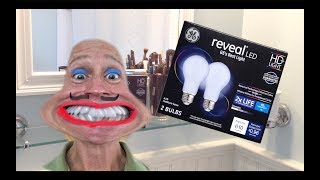 GE Reveal LED Light Bulbs Review and Comparison to Incandescents [upl. by Gyimah]