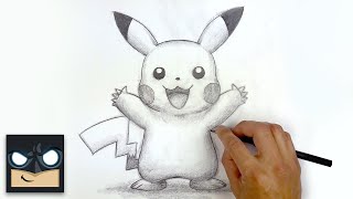 How to Draw Pikachu  Pokemon [upl. by Maillij]