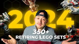 EVERY LEGO SET RETIRING 2024  FULL LIST [upl. by Willtrude7]