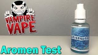 VAMPIRE VAPE  Heisenberg  Aroma Test [upl. by Abita]