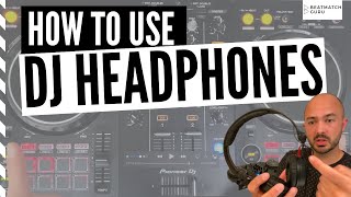 How to Use DJ Headphones [upl. by Sharona823]