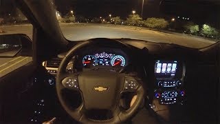 2018 Chevrolet Tahoe RST Performance Edition  POV Night Drive Binaural Audio [upl. by Irek]