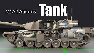 How does a Tank work M1A2 Abrams [upl. by Attegroeg]