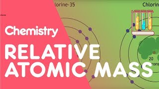 How To Calculate Relative Atomic Mass  Chemical Calculations  Chemistry  FuseSchool [upl. by Ilohcin569]