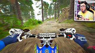 RUTA EXTREMA EN MOTO DE MOTOCROSS 😱  MXGP 21 [upl. by Siol]