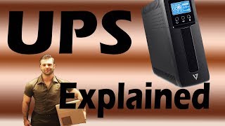 UPS Uninterruptible Power Supply  Explained [upl. by Nnewg]