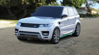 Auto Access Height  Range Rover Sport  Land Rover USA [upl. by Thorndike20]