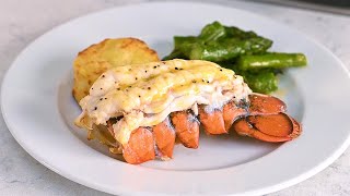 How to prepare Baked Lobster Tails [upl. by Orelee605]