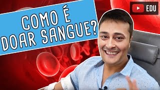 COMO É DOAR SANGUE  Prof Paulo Jubilut [upl. by Atsira660]